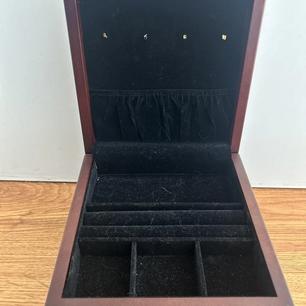 Tri Coastal Design Art In Motion Wood Jewelry Box GUC